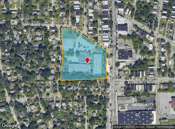 411 E Old Cold Spring Ln, Baltimore, MD Parcel Map