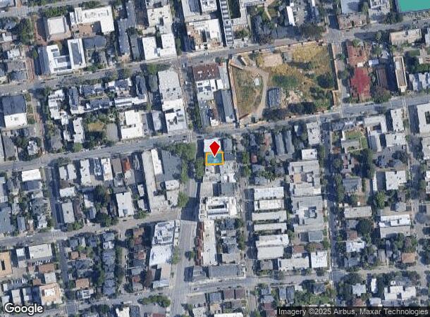  2513 Telegraph Ave, Berkeley, CA Parcel Map