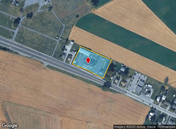  1076 Division Hwy, Ephrata, PA Parcel Map