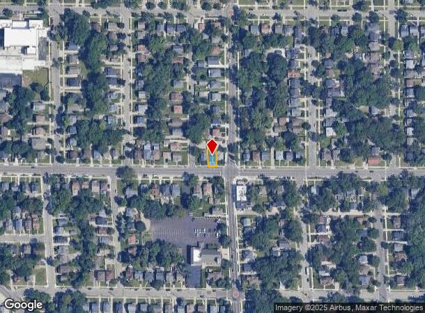  1167 Hall St Se, Grand Rapids, MI Parcel Map