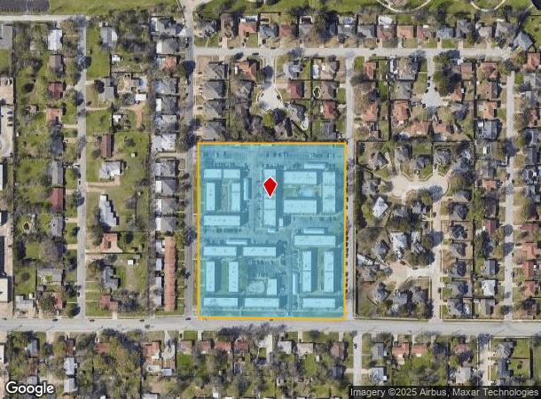  7913 Harwood Rd, North Richland Hills, TX Parcel Map