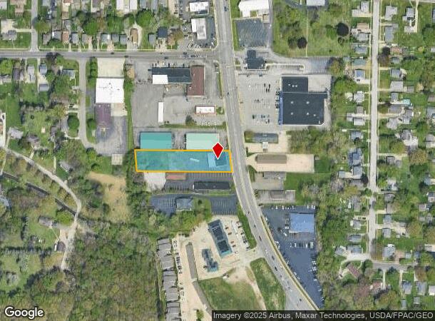  734 Canton Rd, Akron, OH Parcel Map
