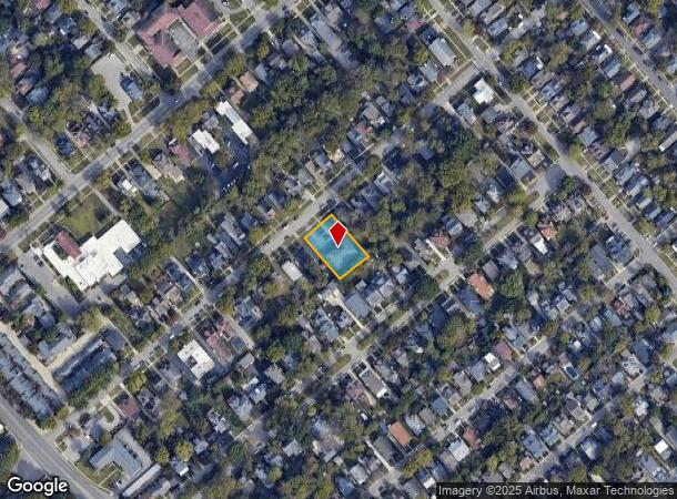  162 N Hanover Ave, Lexington, KY Parcel Map