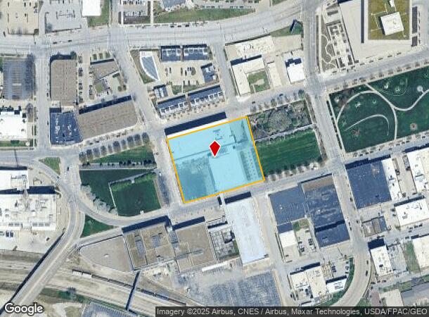 1615 Locust St, Des Moines, IA Parcel Map