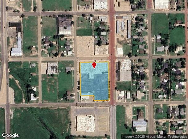 225 Broadway St, Plainview, TX Parcel Map
