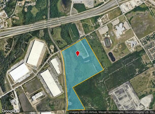  4950 Langdon Rd, Dallas, TX Parcel Map