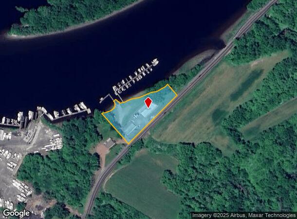  674 Main St, Portland, CT Parcel Map