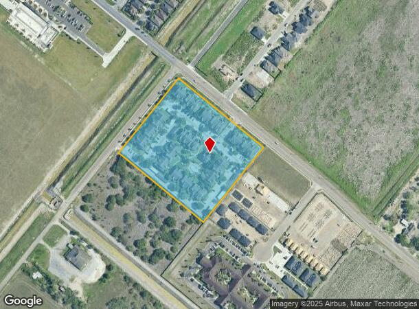 3102 Haine Dr, Harlingen, TX Parcel Map