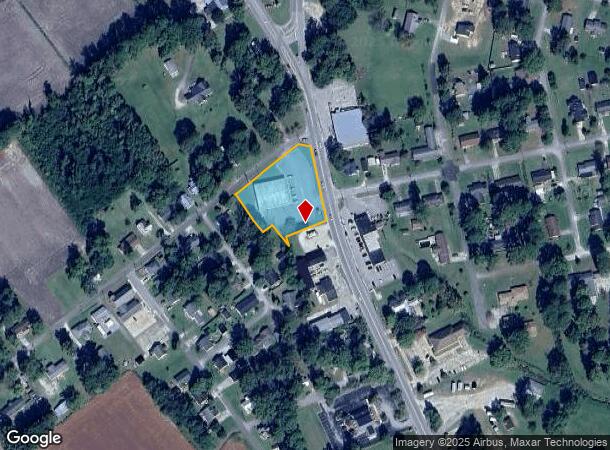  8155 Main St, Vanceboro, NC Parcel Map