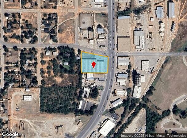  1502 S Treadaway Blvd, Abilene, TX Parcel Map