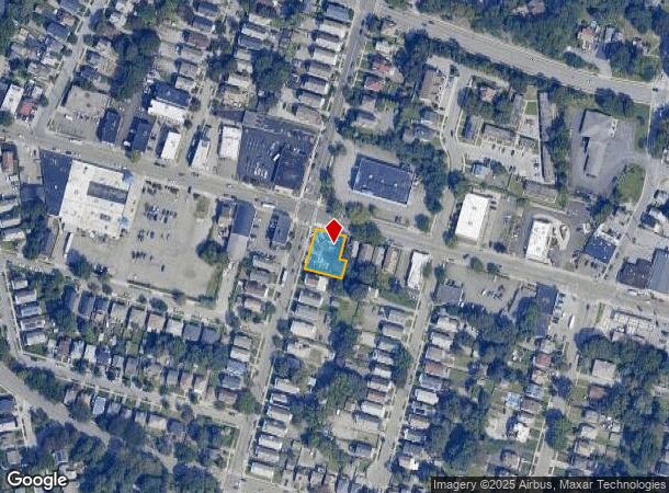 708 Main St, Poughkeepsie, NY Parcel Map