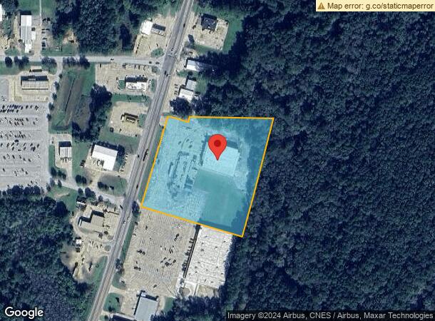  1111 S Magnolia St, Woodville, TX Parcel Map