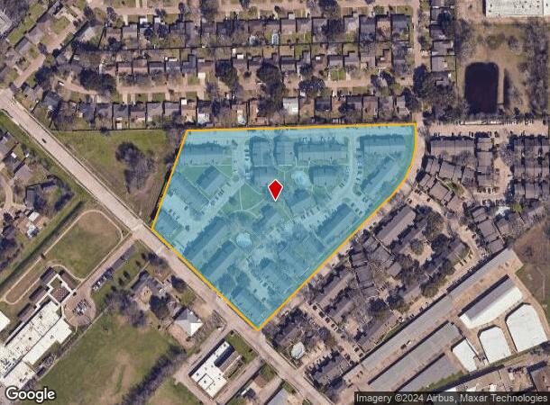  10601 Sabo Rd, Houston, TX Parcel Map