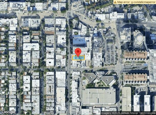  110 N Robertson Blvd, Los Angeles, CA Parcel Map