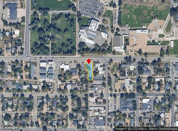 102 W Baseline Rd, Lafayette, CO Parcel Map