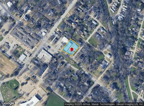  1300 W Main St, Waxahachie, TX Parcel Map