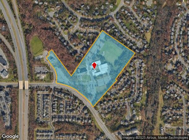  21370 St Theresa Ln, Ashburn, VA Parcel Map