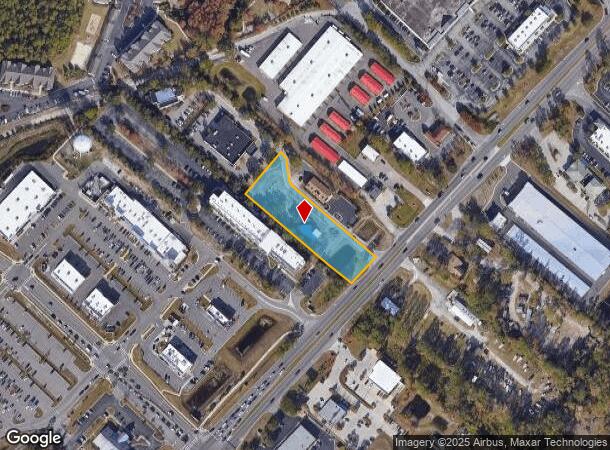 8121 Market St, Wilmington, NC Parcel Map