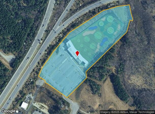  1647 Three Chopt Rd, Henrico, VA Parcel Map