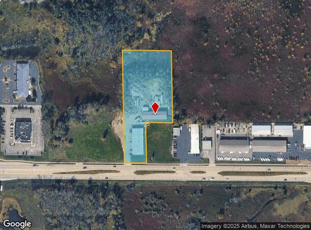  3510 W Washington St, West Bend, WI Parcel Map