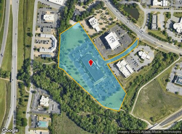  3765 N Bellafont Blvd, Fayetteville, AR Parcel Map