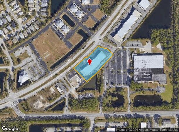  3945 W Eau Gallie Blvd, Melbourne, FL Parcel Map