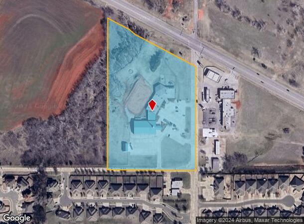  12421 N Mustang Rd, Yukon, OK Parcel Map