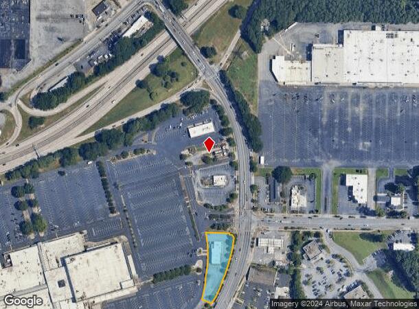  2841 Greenbriar Pkwy Sw, Atlanta, GA Parcel Map