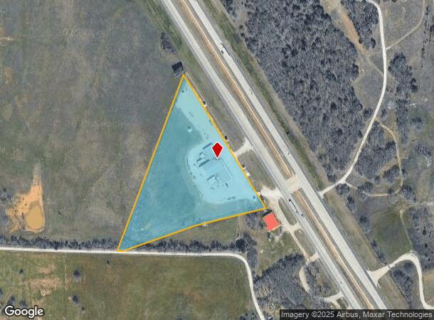5823 N Us Highway 287, Alvord, TX Parcel Map