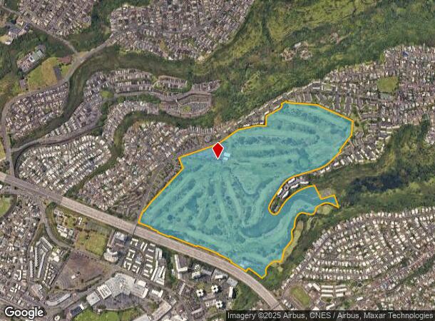 98 Kaonohi St, Aiea, HI Parcel Map