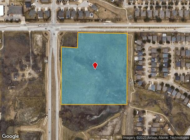 715 E Bailey Boswell Rd, Fort Worth, TX Parcel Map