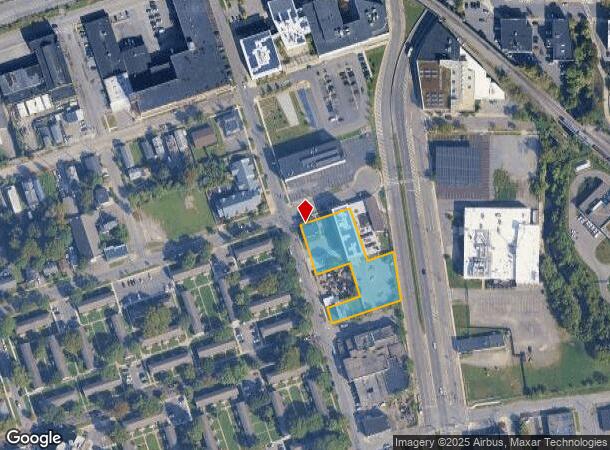 115 Otisco St, Syracuse, NY Parcel Map