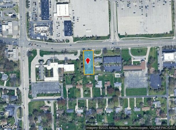  4157 W Sylvania Ave, Toledo, OH Parcel Map