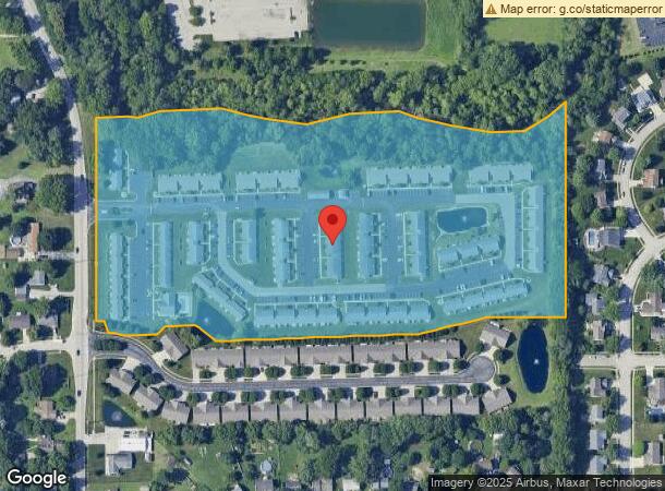  7215 S Sherman Dr, Indianapolis, IN Parcel Map