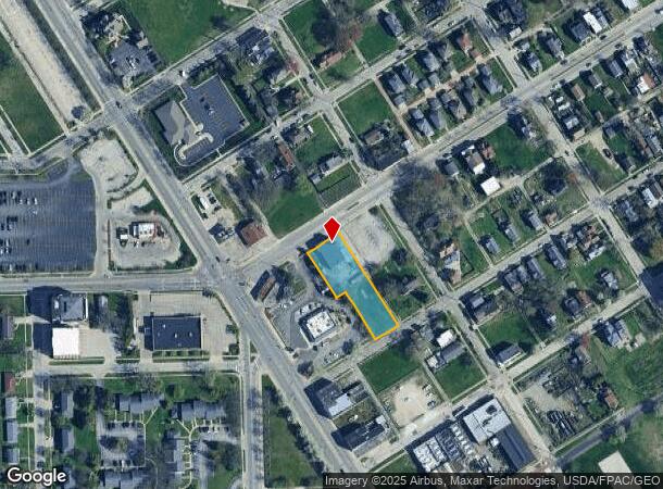 722 E Bancroft St, Toledo, OH Parcel Map