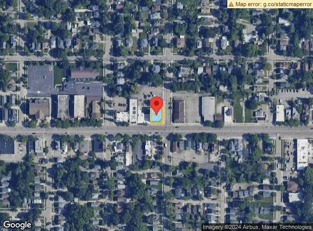  1621 E Michigan Ave, Lansing, MI Parcel Map