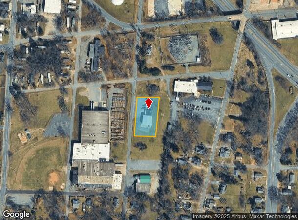  311 15Th St Sw, Hickory, NC Parcel Map