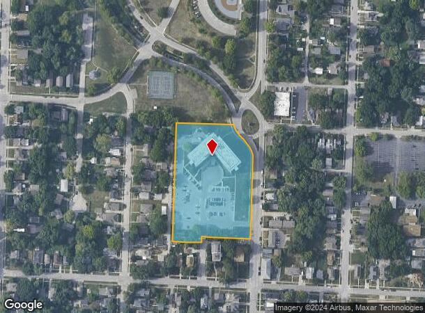  660 N Spring St, Independence, MO Parcel Map