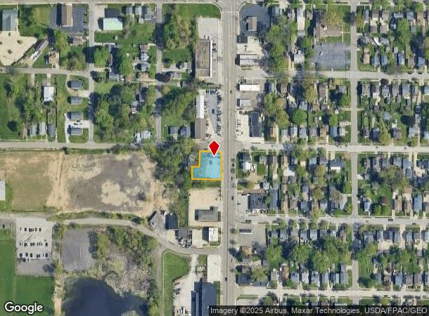  1790 S Main St, Akron, OH Parcel Map