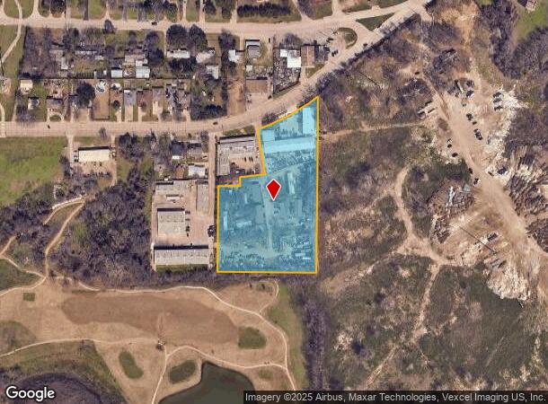 2512 E Shady Grove Rd, Irving, TX Parcel Map