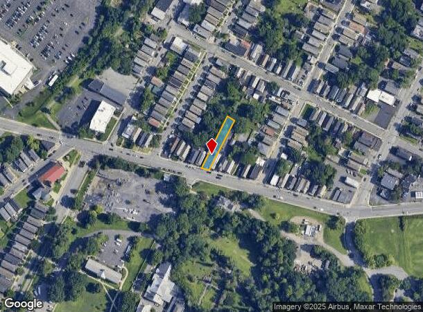  547 Nott St, Schenectady, NY Parcel Map