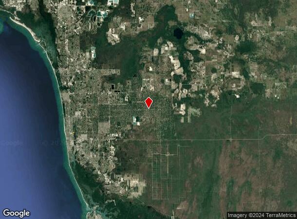  1487 Golden Gate Blvd E, Naples, FL Parcel Map