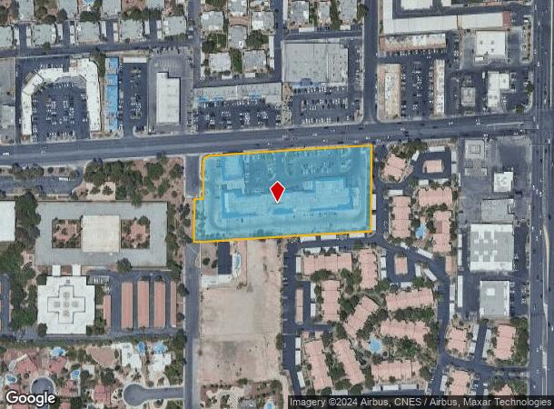  5115 Spring Mountain Rd, Las Vegas, NV Parcel Map