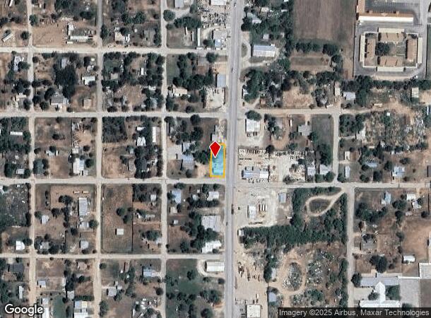1201 N Neches St, Coleman, TX Parcel Map