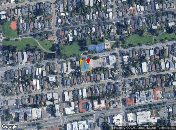  1638 Hearst Ave, Berkeley, CA Parcel Map
