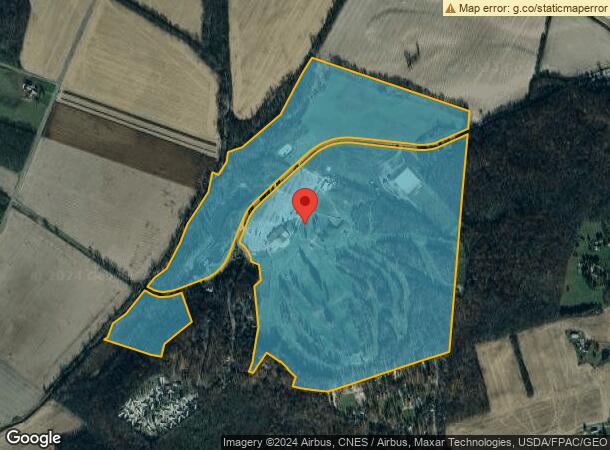  1000 Snow Valley Rd, Zanesfield, OH Parcel Map