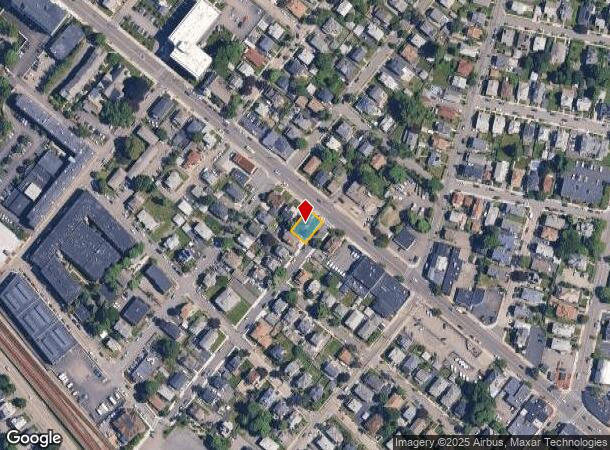 587 Hancock St, Quincy, MA Parcel Map