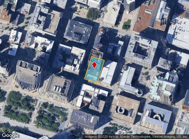  200 N 8Th St, Saint Louis, MO Parcel Map