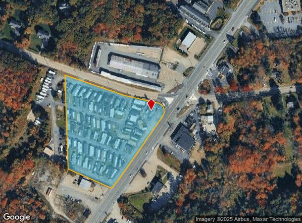 131 Washington St, Foxboro, MA Parcel Map