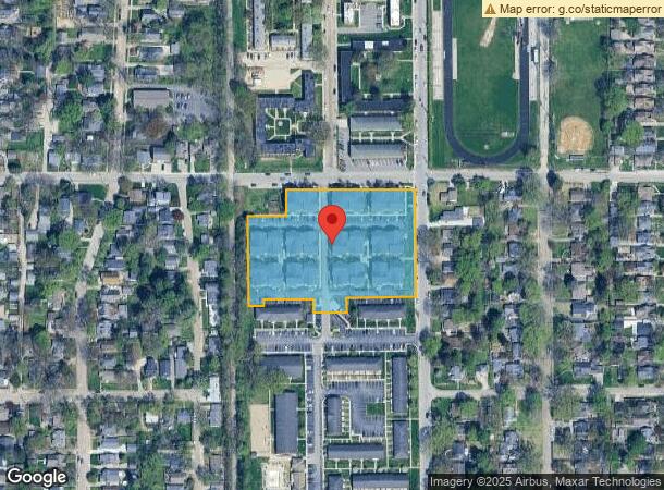  1111 E 61St St, Indianapolis, IN Parcel Map